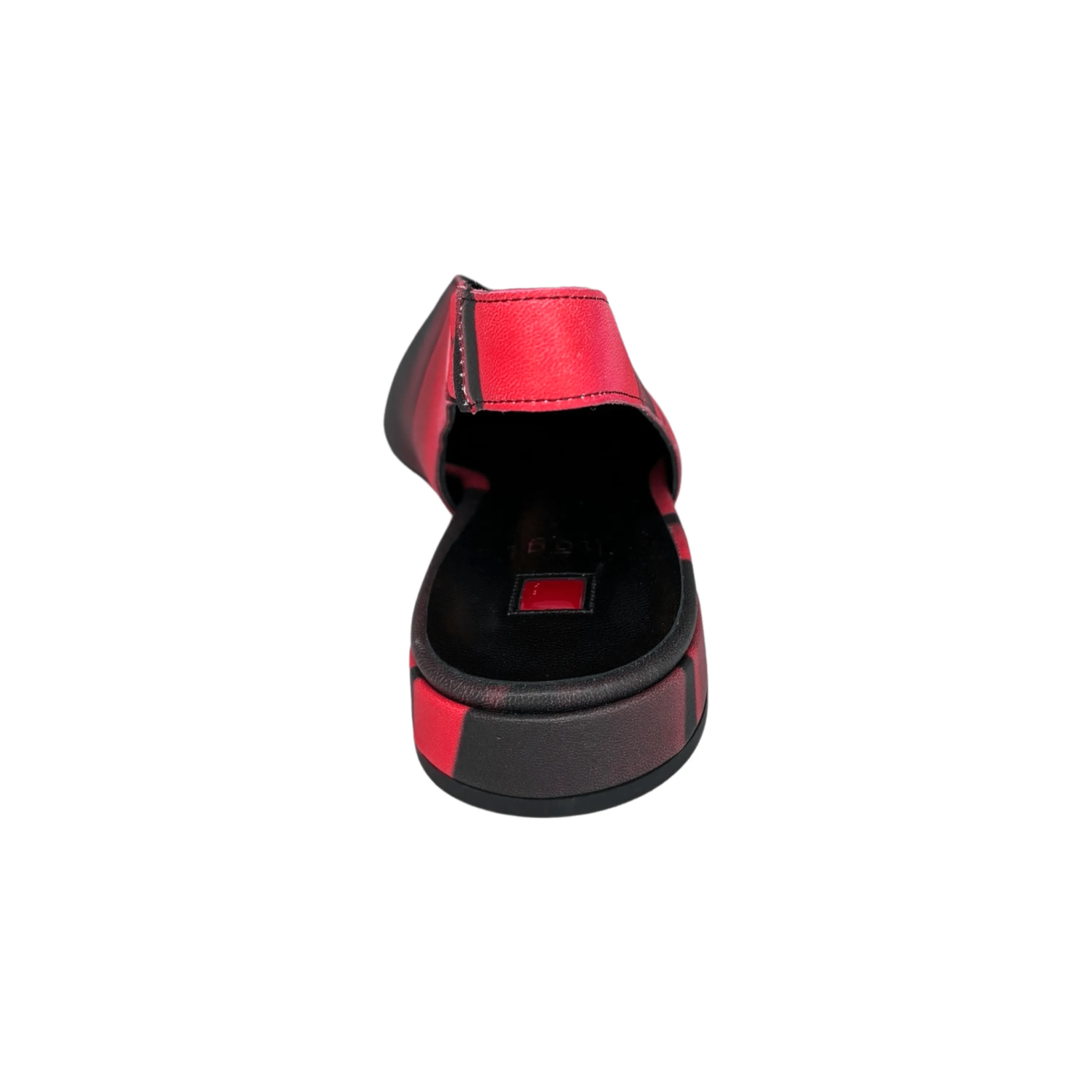 101917 Red Flat Sling back