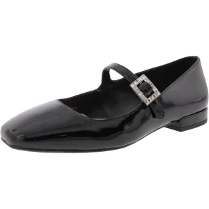 34SAADET Womens Jeweled Manmade Mary Janes