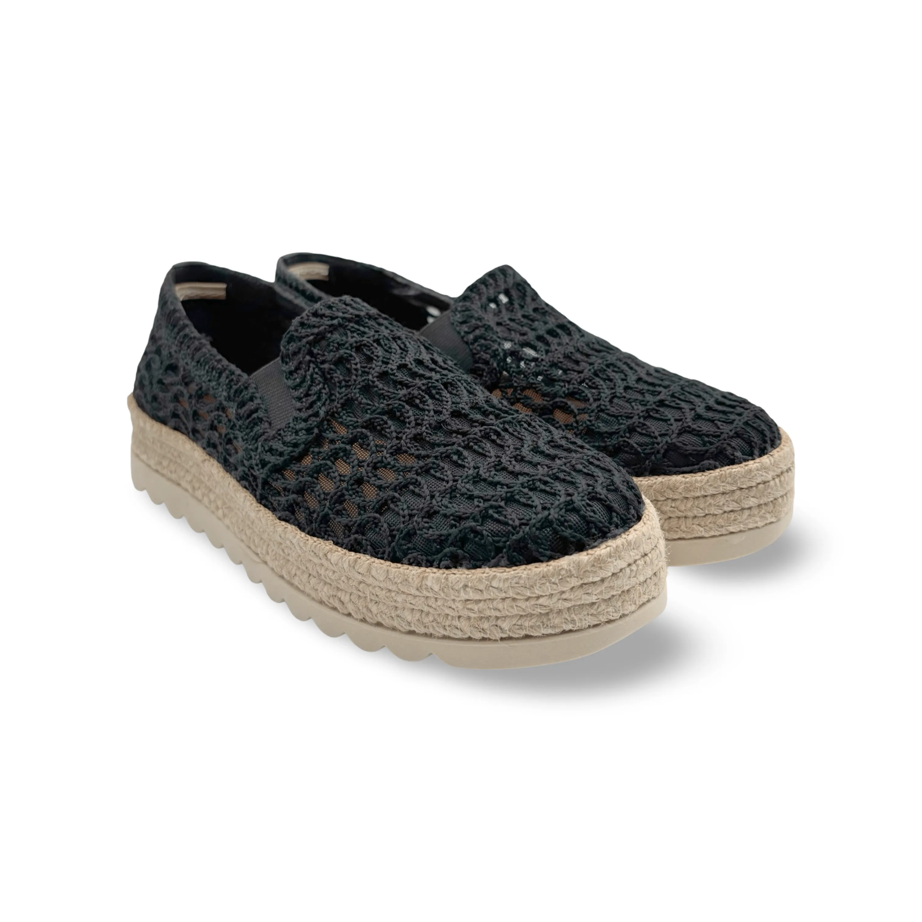396196 Black Espadrille
