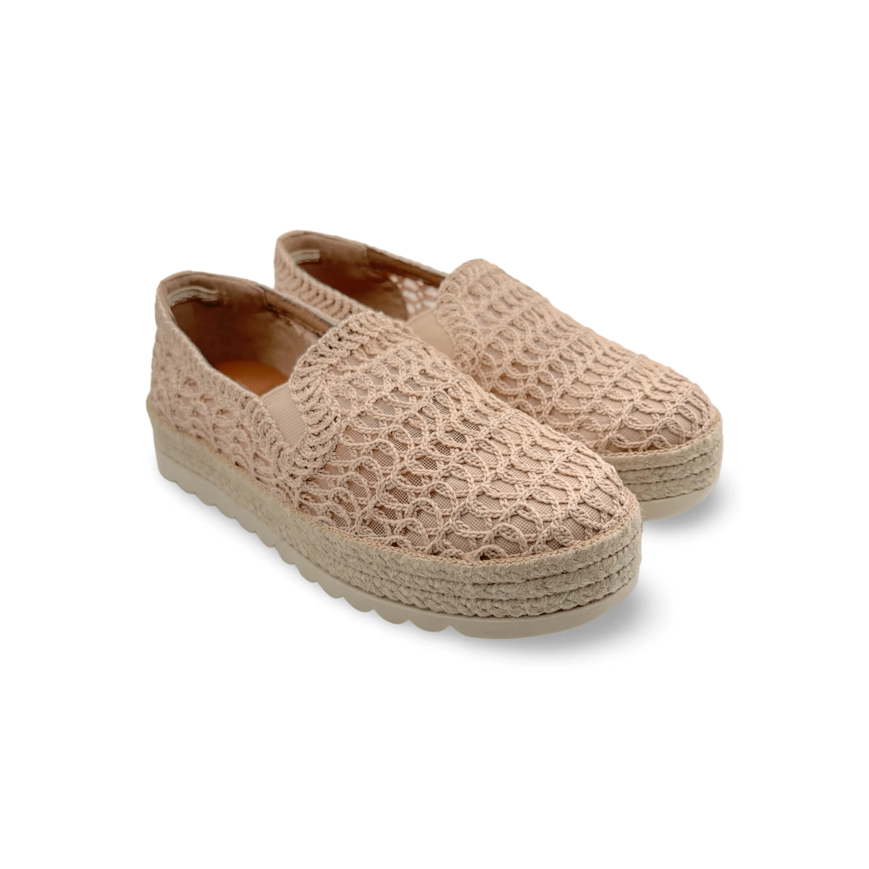 396196 Nude Espadrille