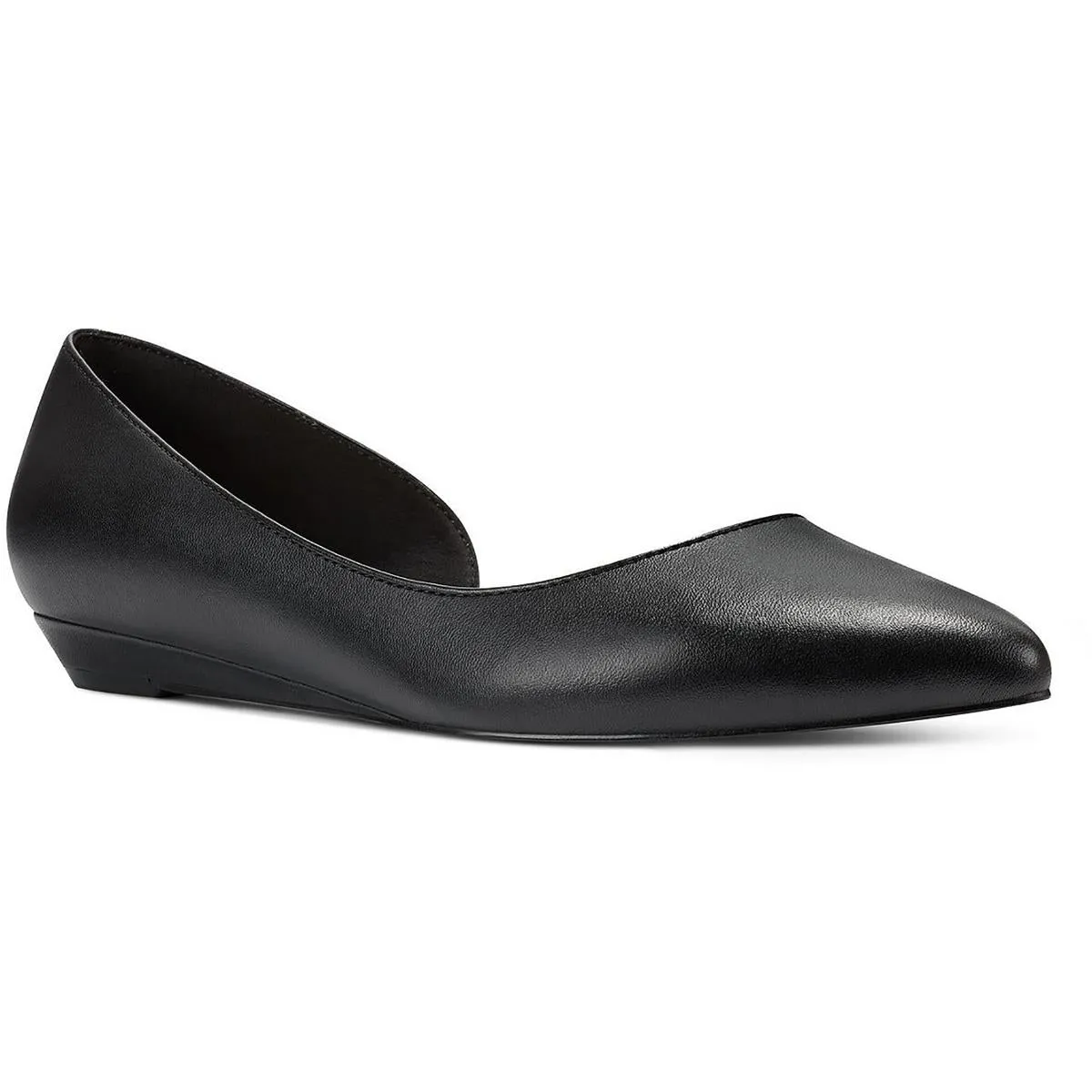 7 Saige Womens Cut-Out Faux Leather D'Orsay