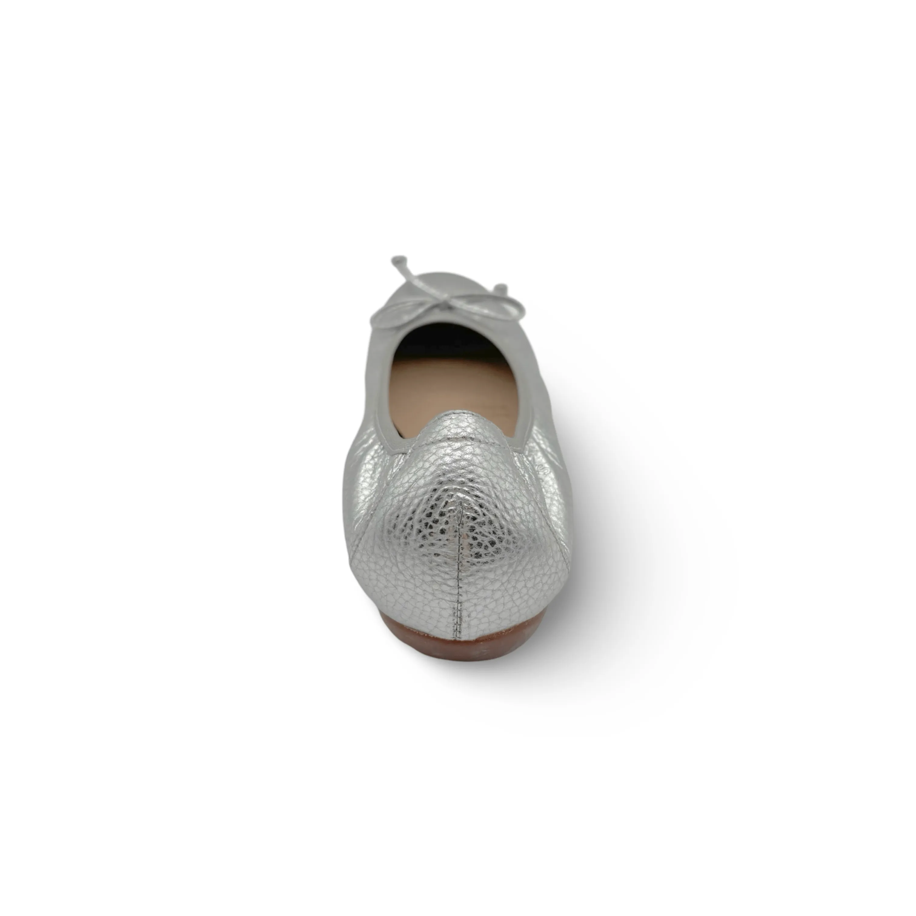 A61112 Silver Ballet Flat