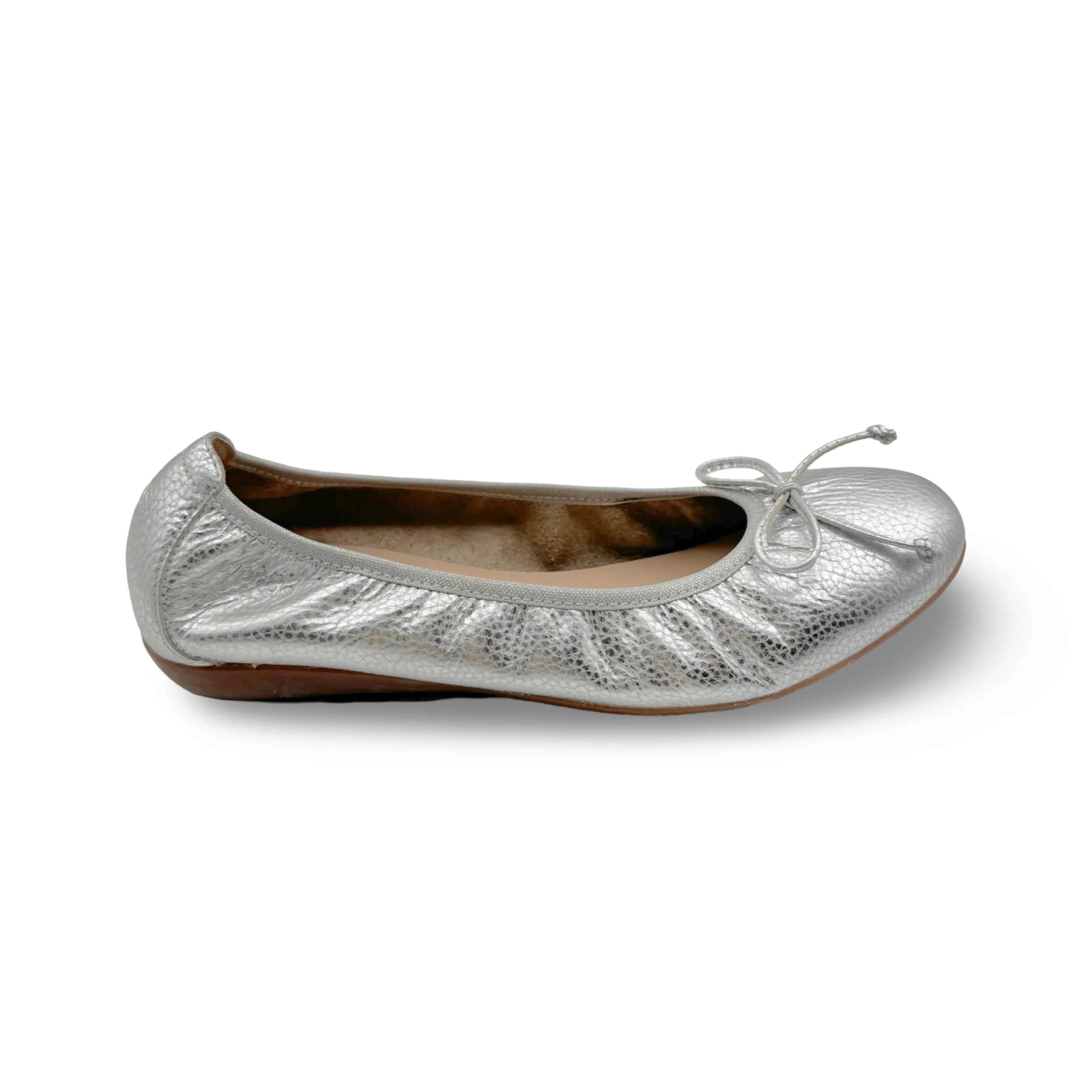 A61112 Silver Ballet Flat