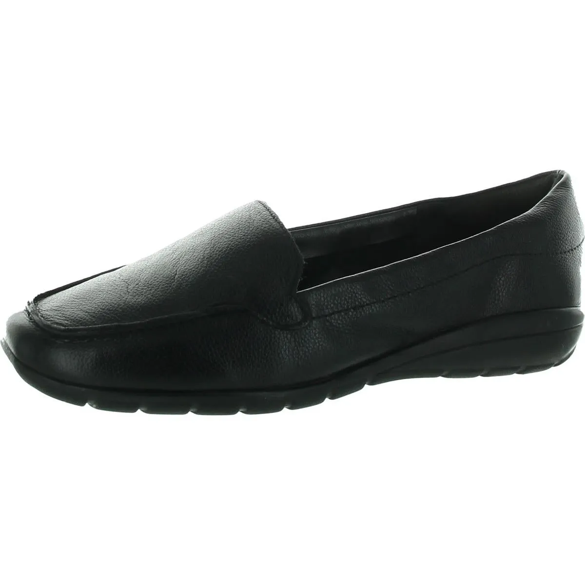Abide 8 Womens Leather Slip On Moccasins