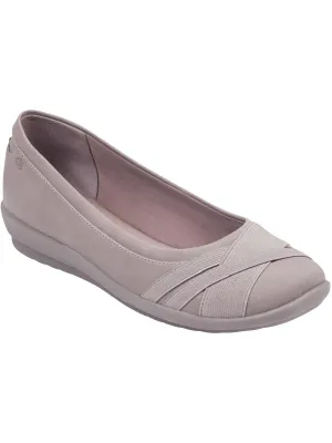 Acasia 3 Womens Solid Slip On Ballet Flats