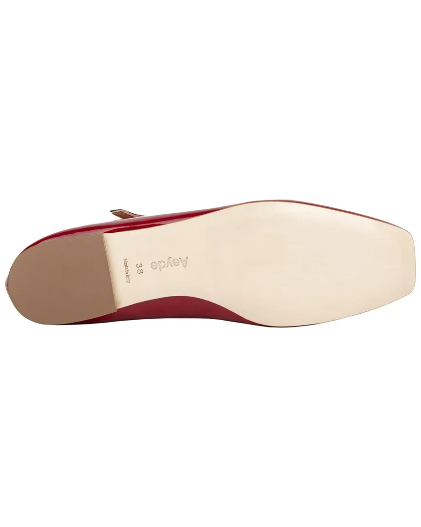 Aeyde Uma Leather Flat