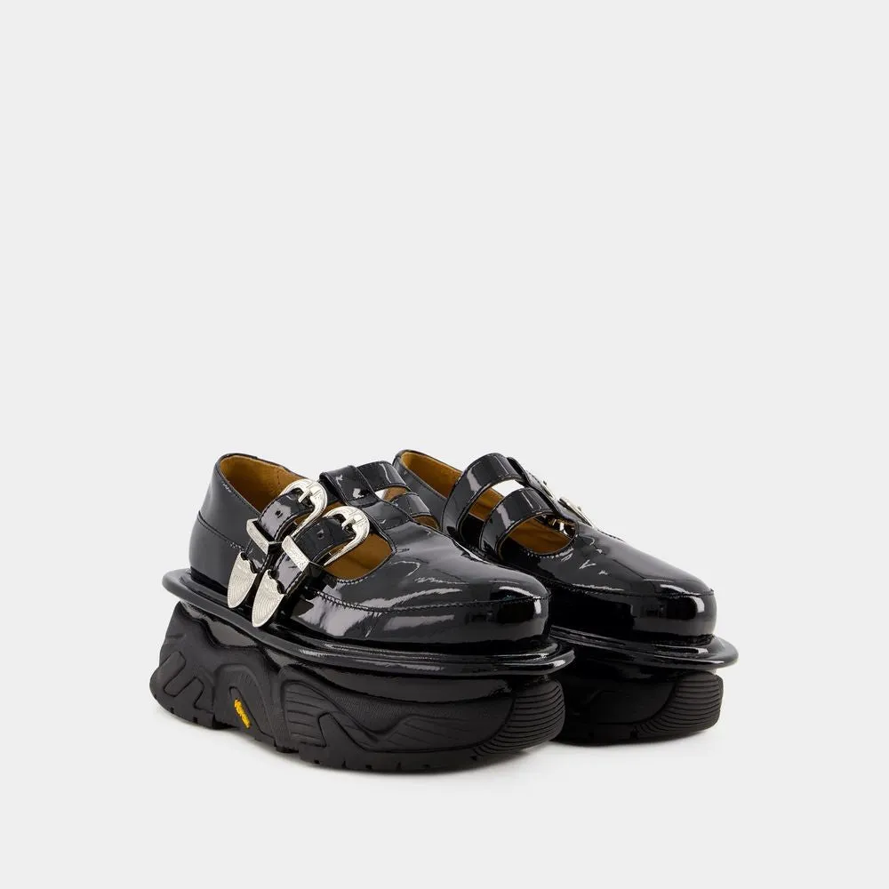 Aj1316 Loafers - Leather - Black