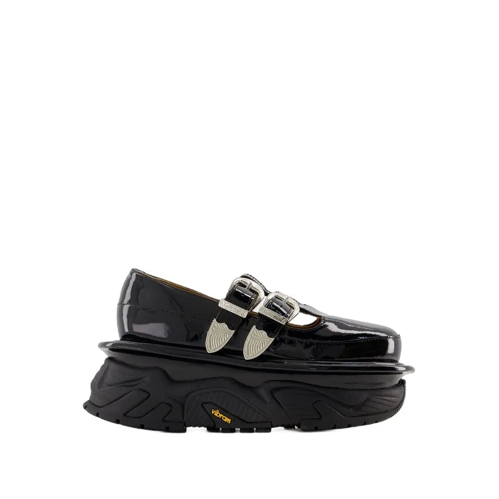 Aj1316 Loafers - Leather - Black
