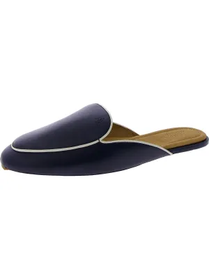 ALIANA Womens Leather Pointed toe Flat Shoes