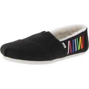Alpargata Womens Embroidered Polyester Loafers