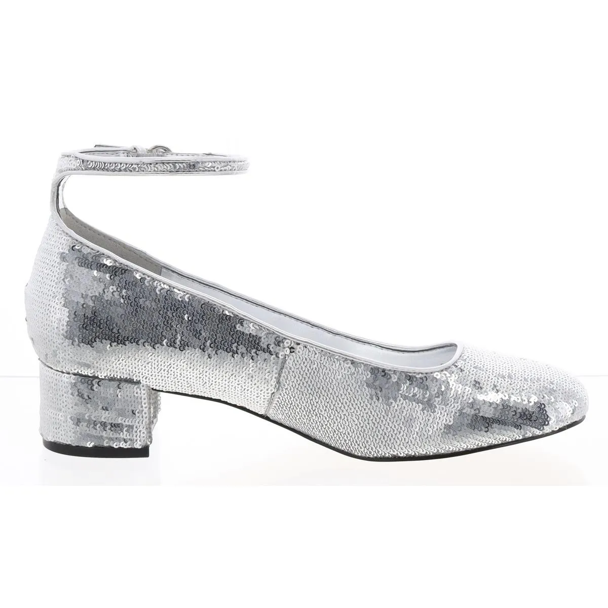 Amaize Womens Ankle Strap Slip On Mary Janes