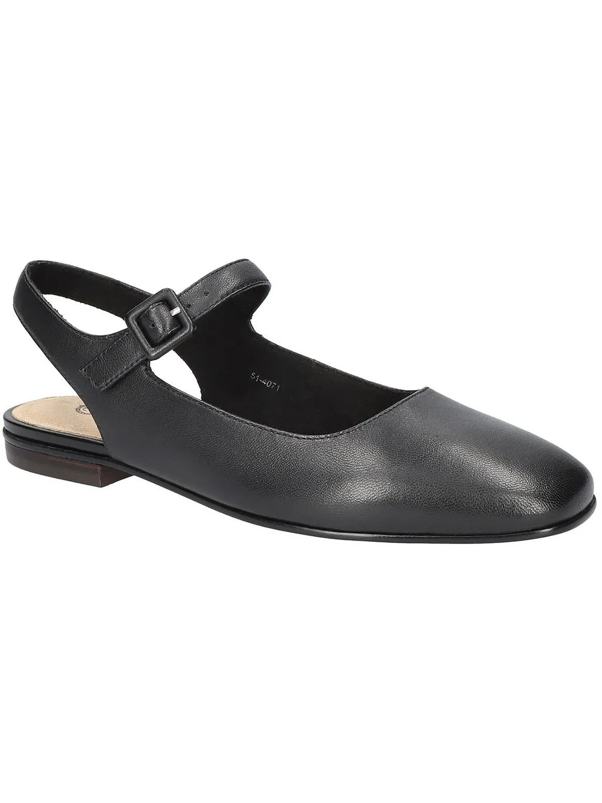 Andie Womens Leather Square Toe Mary Janes