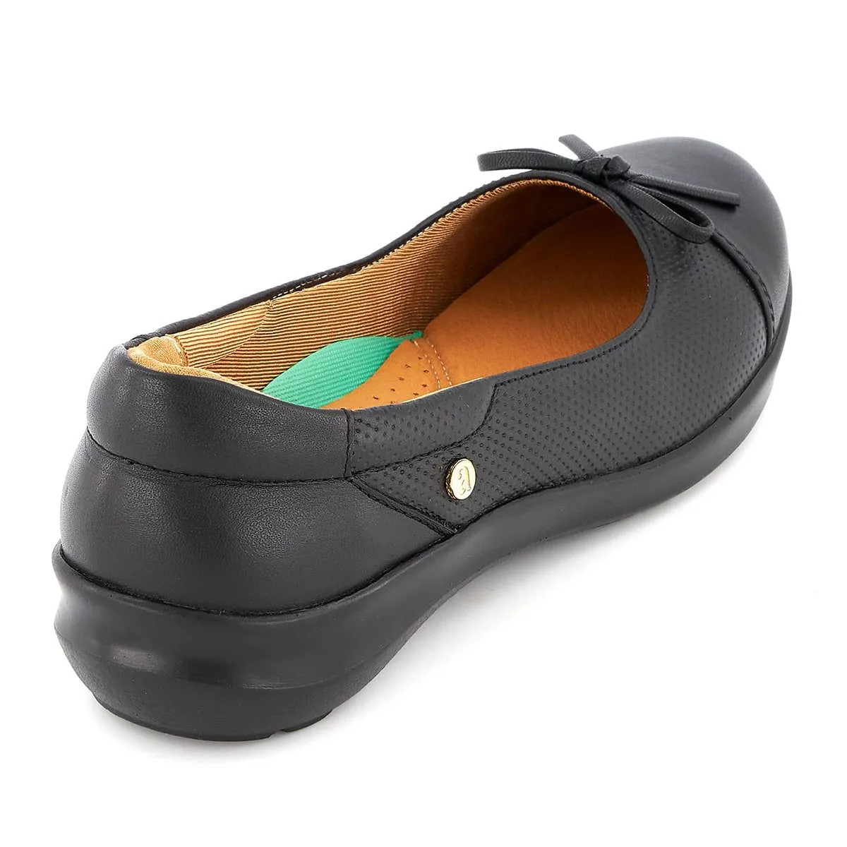 Andrea Leather Ballerinas Ultra Comfort