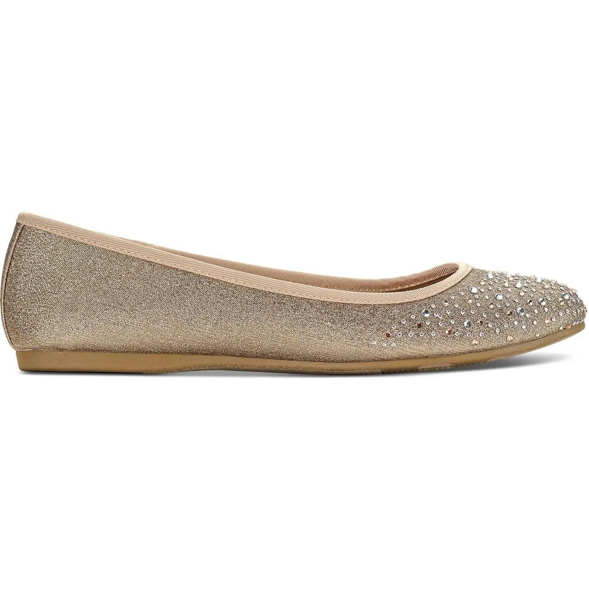 Angelynn Womens Embellished Manmade Flat Shoes