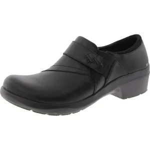 Angie Pearl Womens Padded Insole Leather Loafers