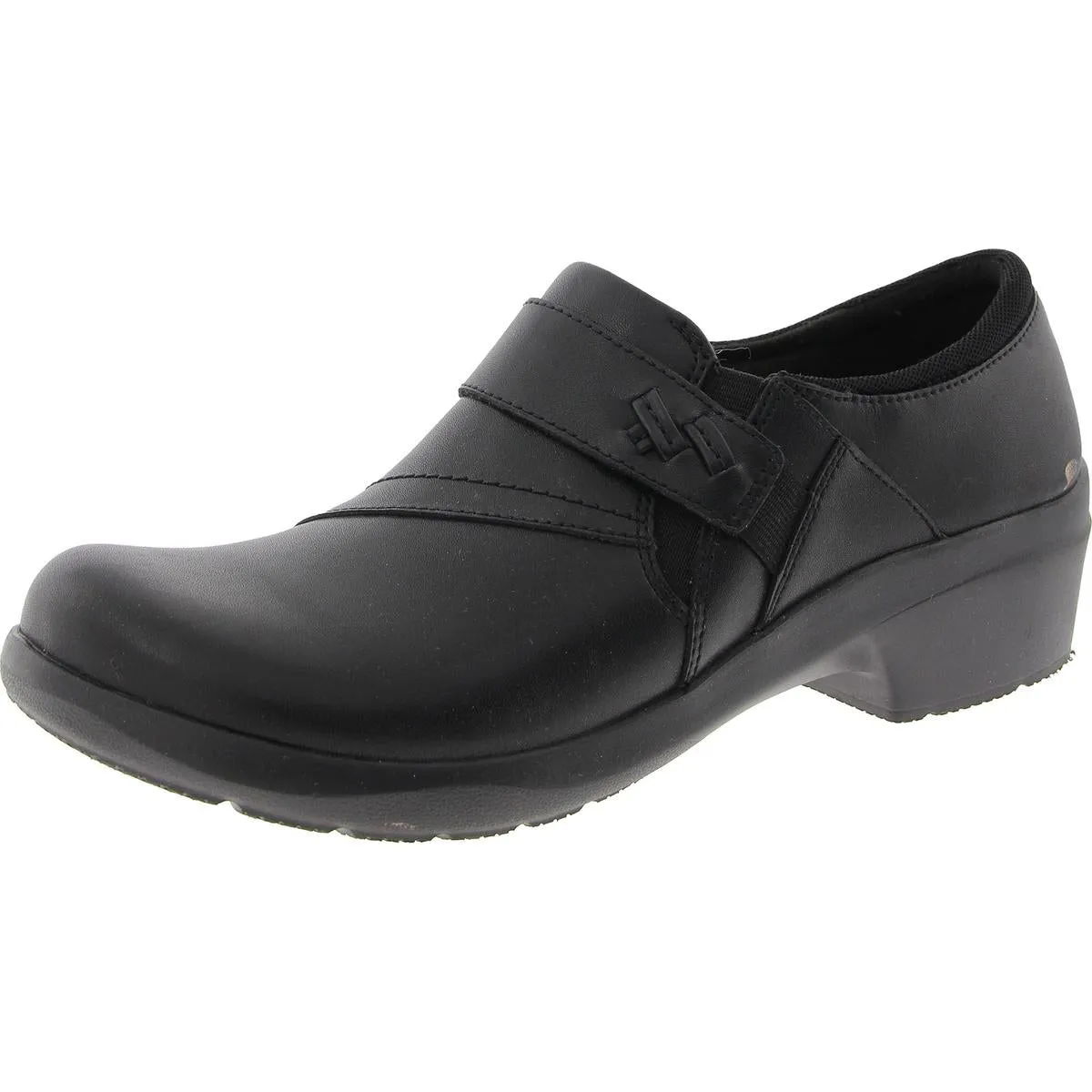 Angie Pearl Womens Padded Insole Leather Loafers
