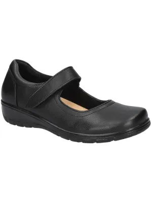 ARCHER Womens Leather Cushioned Footbed Mary Janes