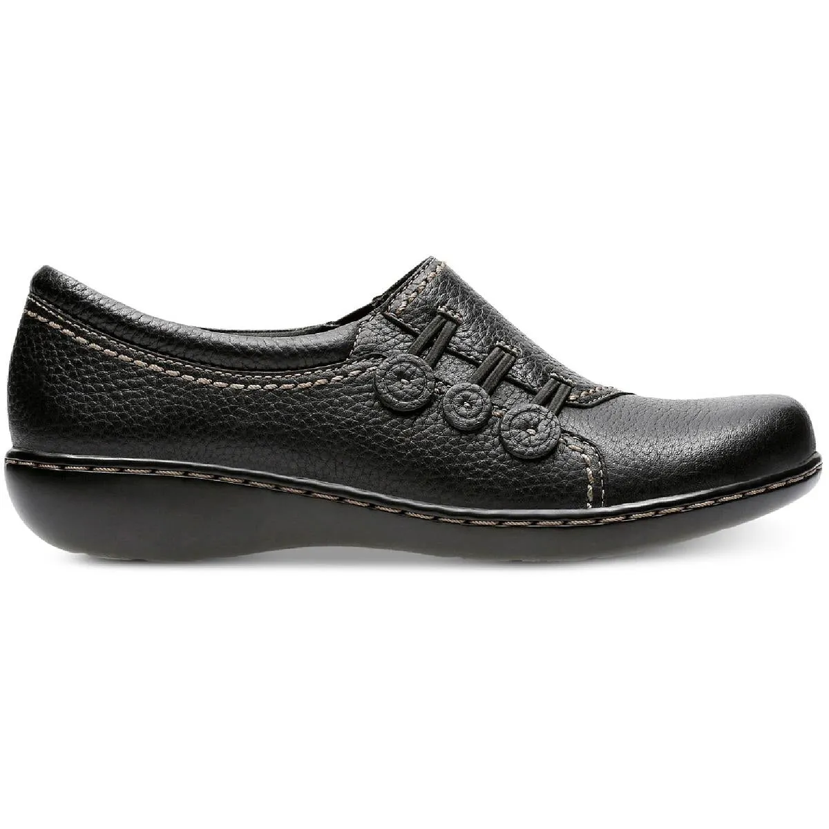 Ashland Effie Womens Leather Slip On Flats
