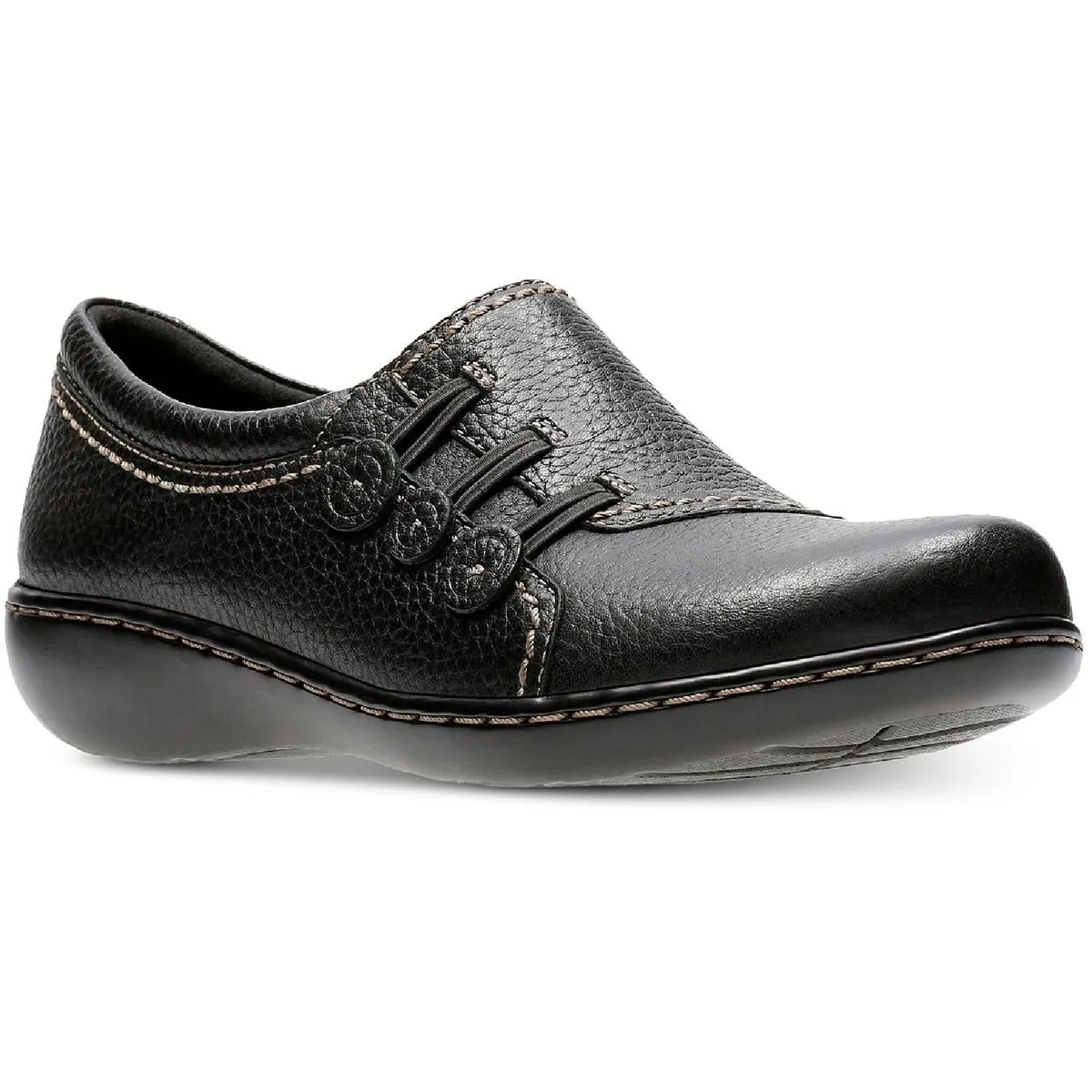 Ashland Effie Womens Leather Slip On Flats
