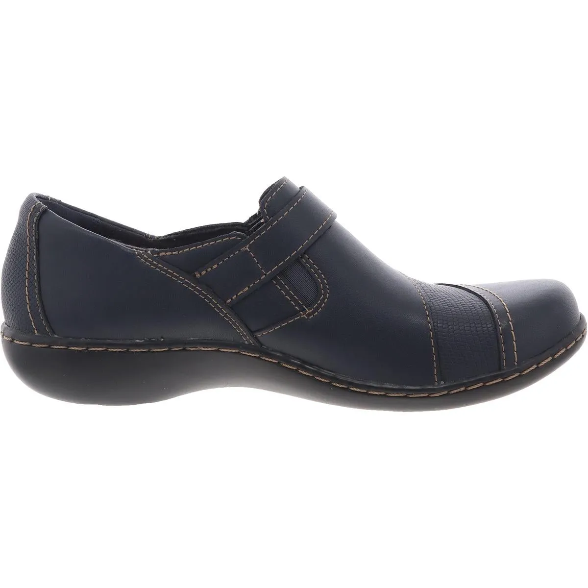 Ashland Gem Womens Padded Insole Leather Clogs