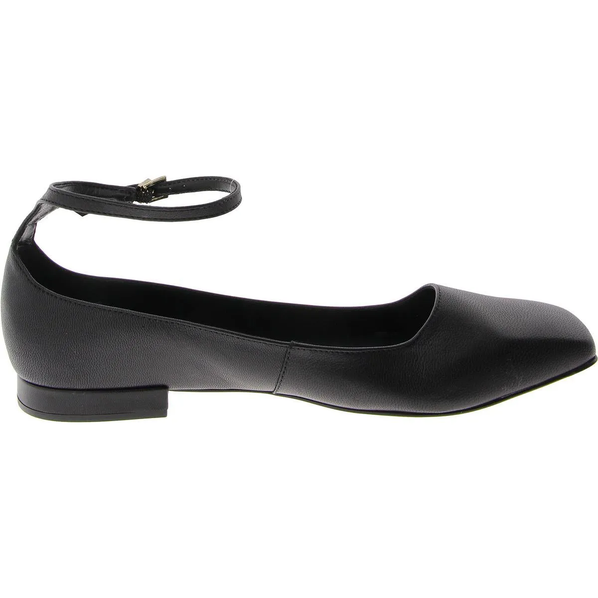 Aubrey Womens Leather Square Toe Slingbacks
