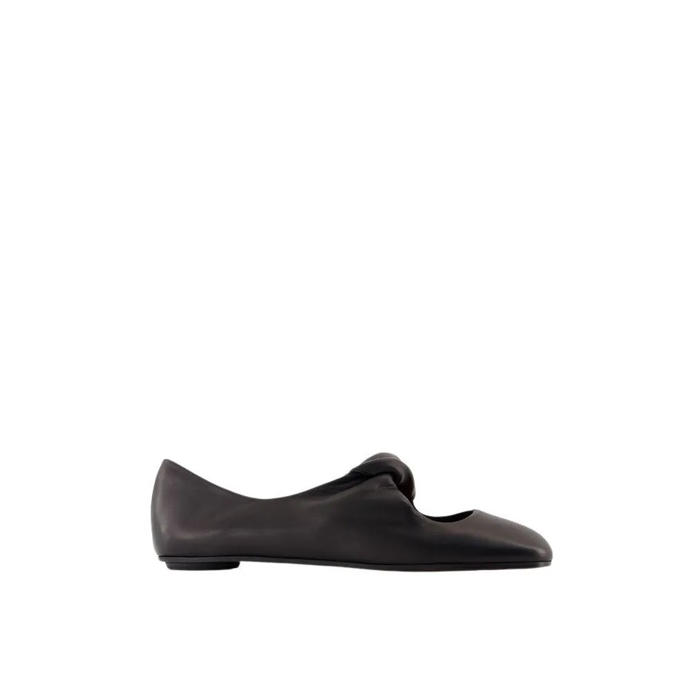 Ballerinas - Leather - Black