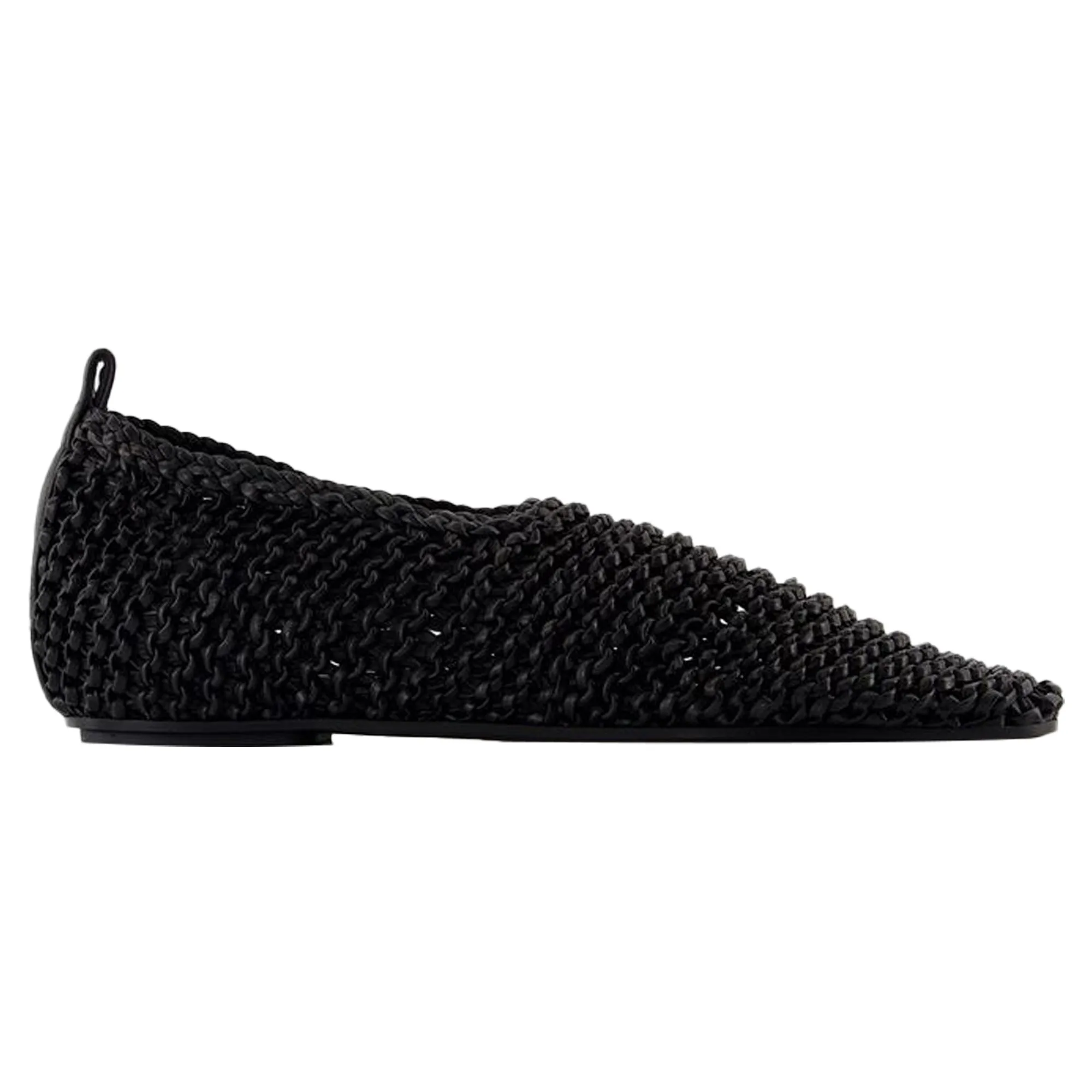 Ballerinas - TOTEME - Leather - Black