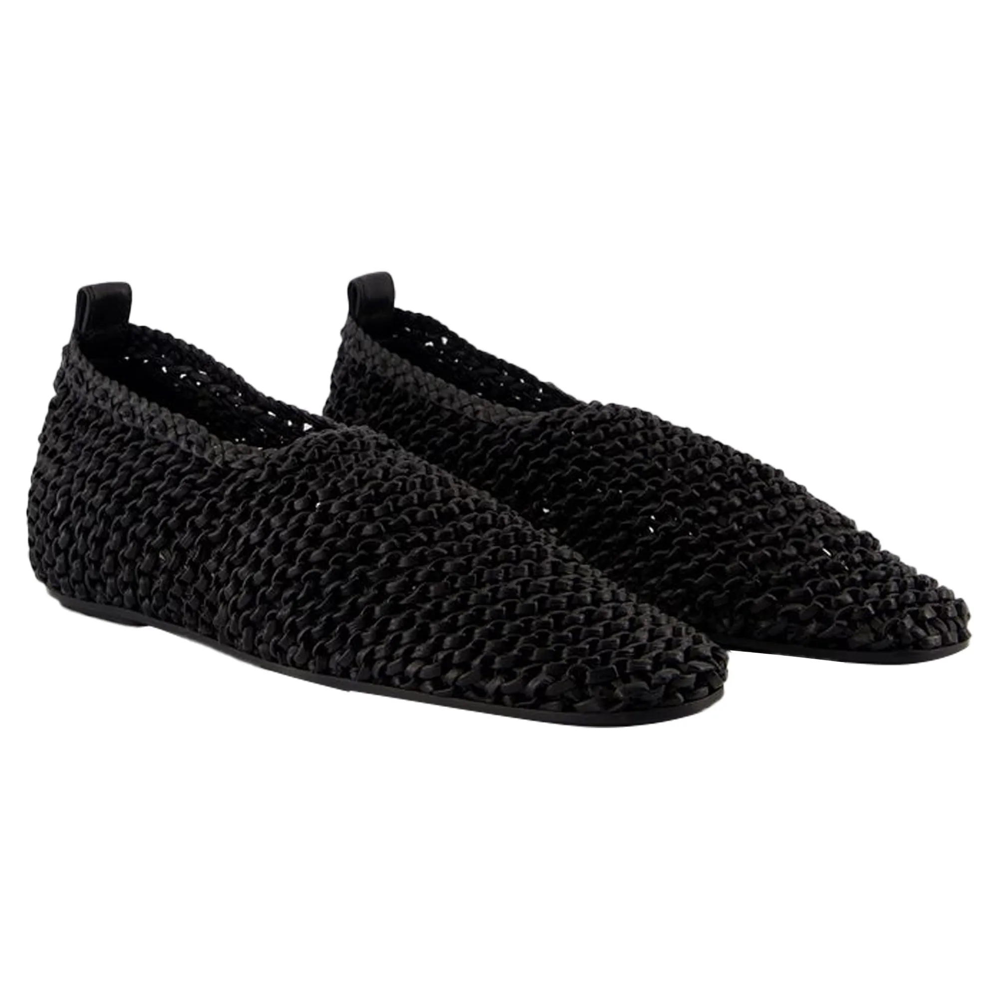 Ballerinas - TOTEME - Leather - Black