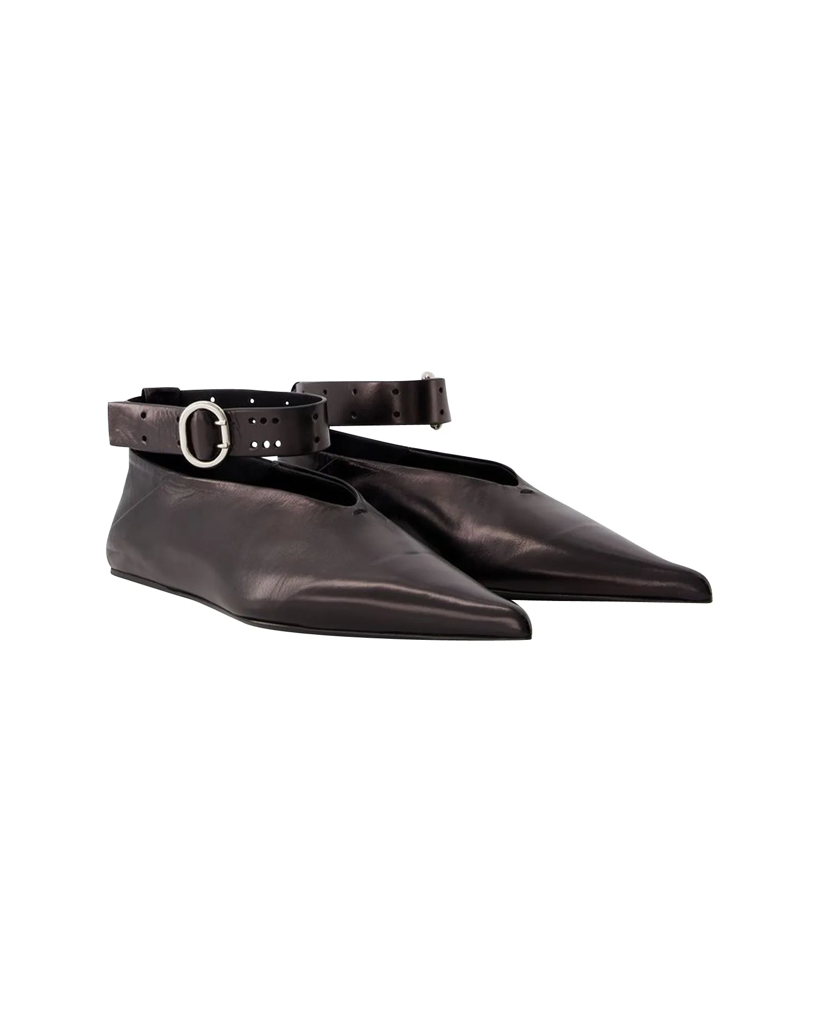 Ballet Sandals - Jil Sander - Leather - Black