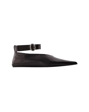 Ballet Sandals - Jil Sander - Leather - Black