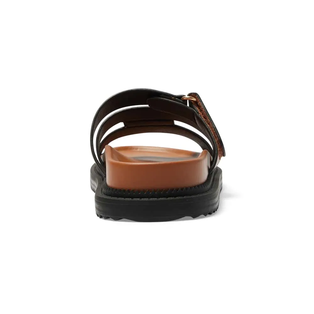 Balmoral Sandal in Tan Smooth