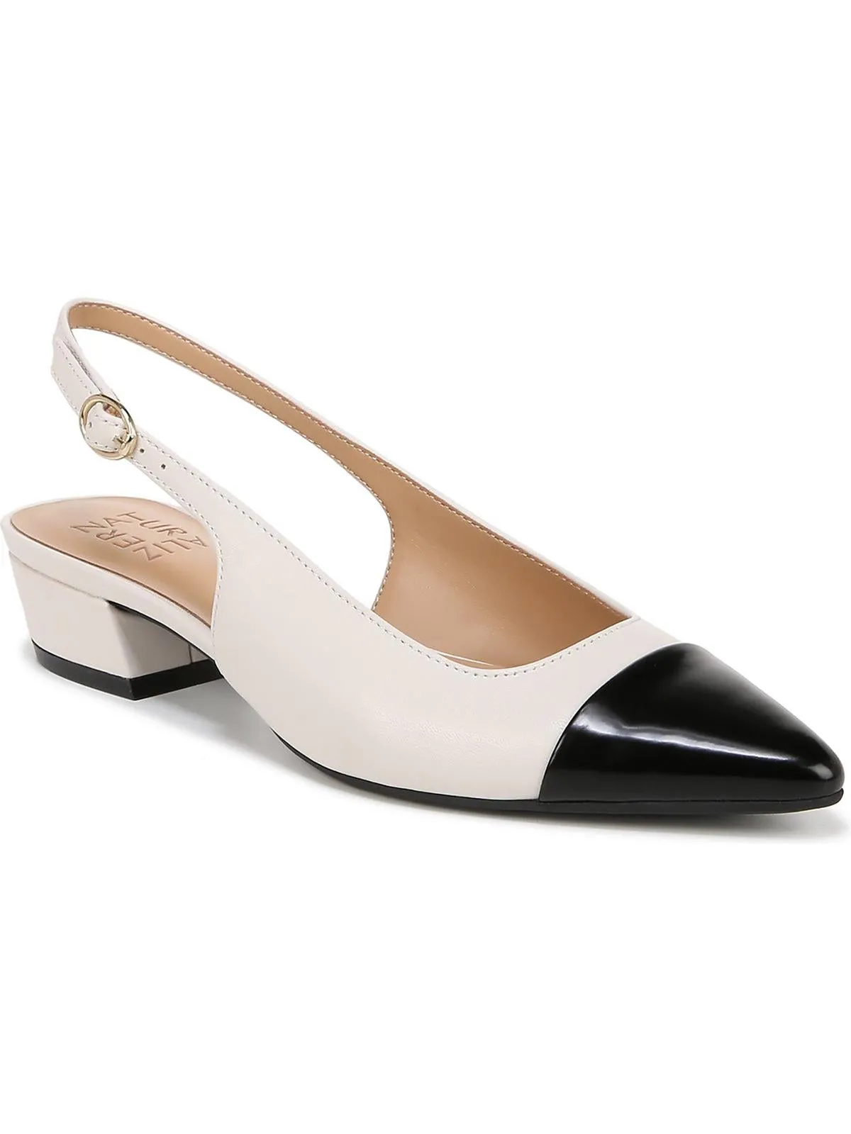 Banks Womens Leather Pointed Toe D'Orsay
