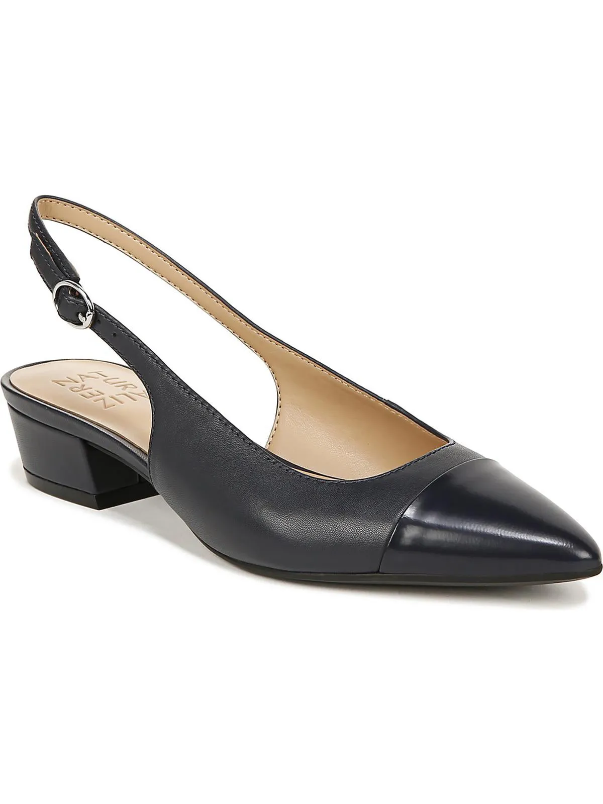 Banks Womens Leather Pointed Toe D'Orsay
