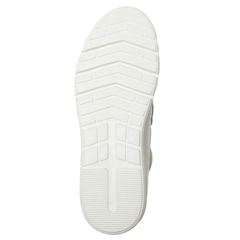 Bates Sneaker in White Leather