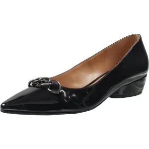 Becca Womens Perforated Suede Ballet Flats