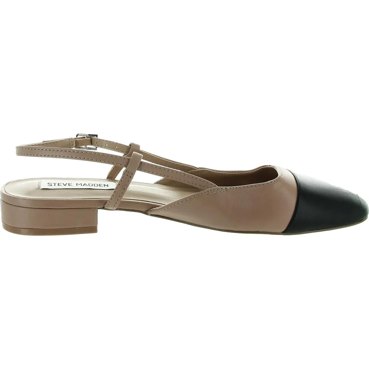 Belinda Womens Leather Ankle Slingbacks