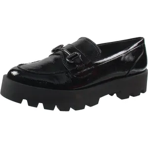 Bergamot Womens Padded Insole Patent Loafers
