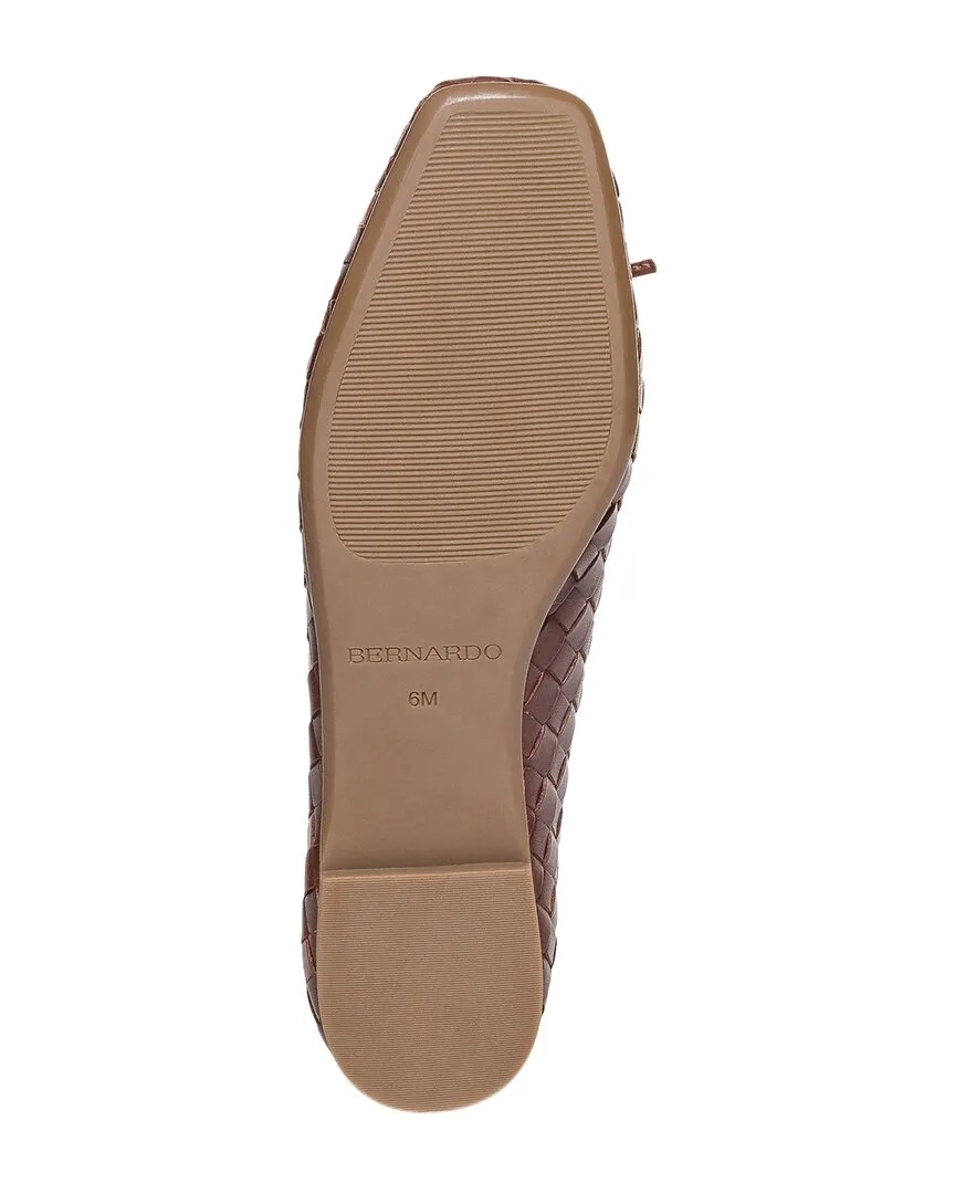 Bernardo Gwynn Woven Leather Flat