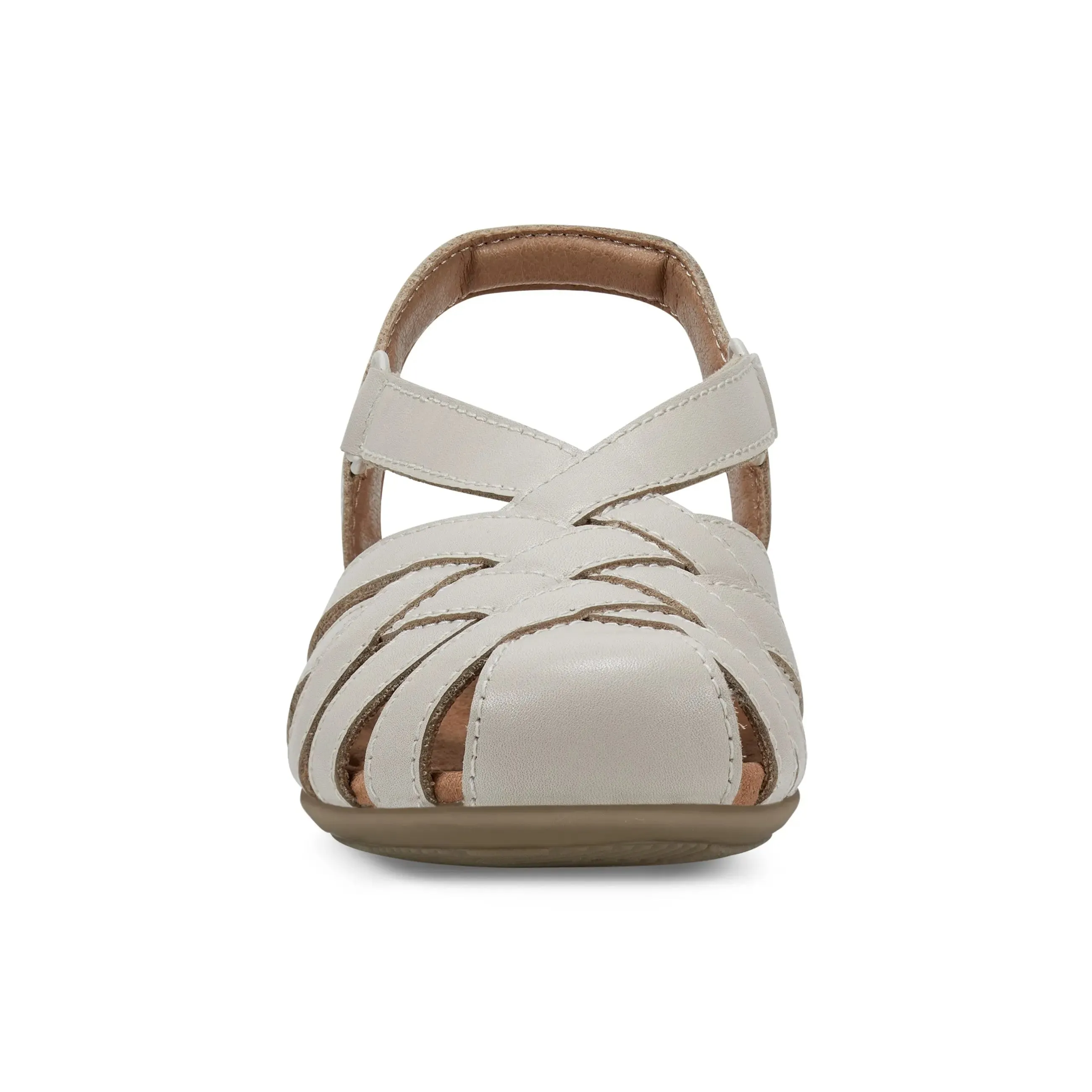 Berri Woven Casual Round Toe Slip-on Sandals