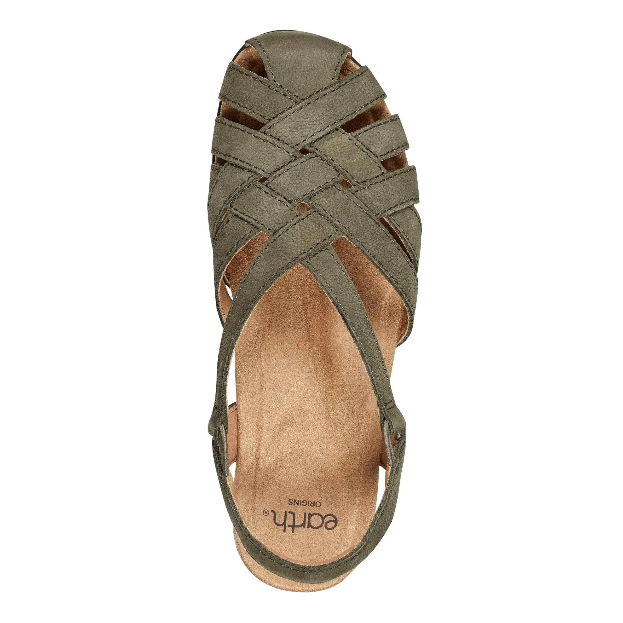 Berri Woven Casual Round Toe Slip-on Sandals