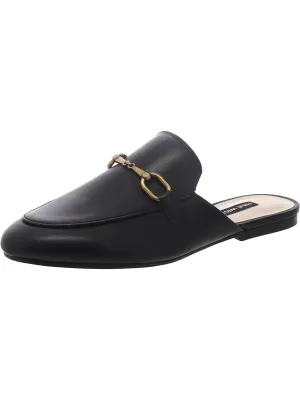 BHALYA3 Womens Faux Leather Round toe Mules
