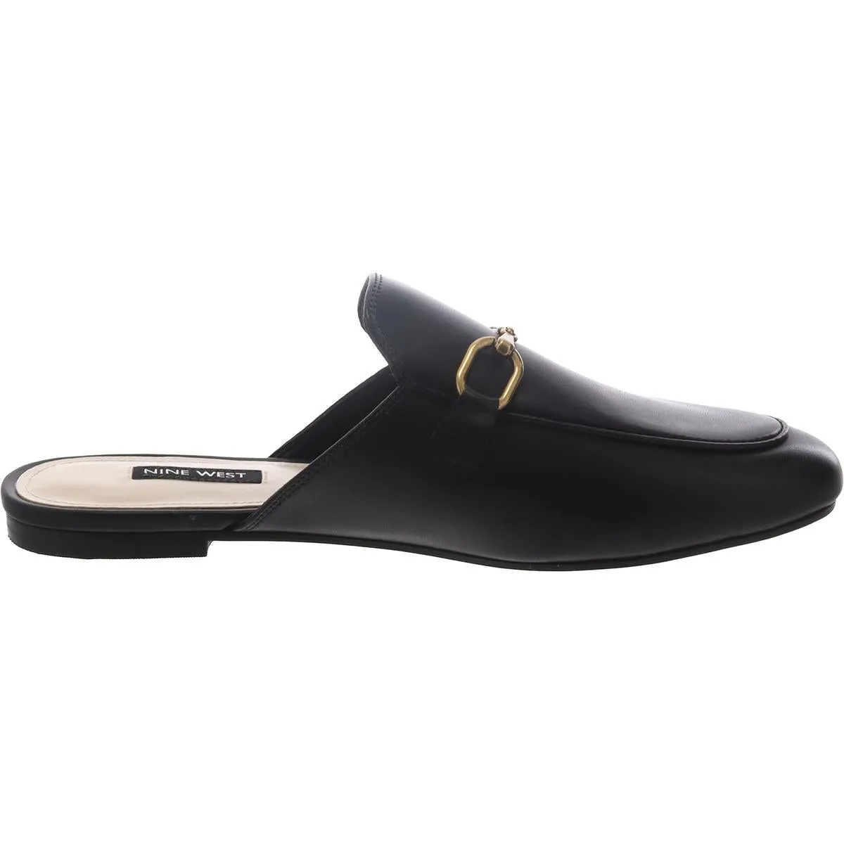 BHALYA3 Womens Faux Leather Round toe Mules