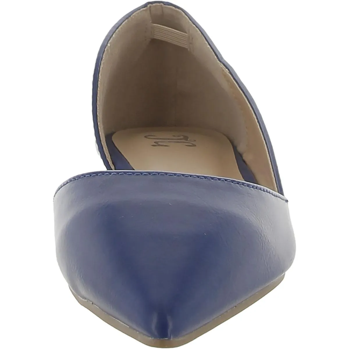 bhfo Womens Faux Leather Slip On Flat Shoes