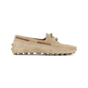 Biscuit Brown Suede Loafers
