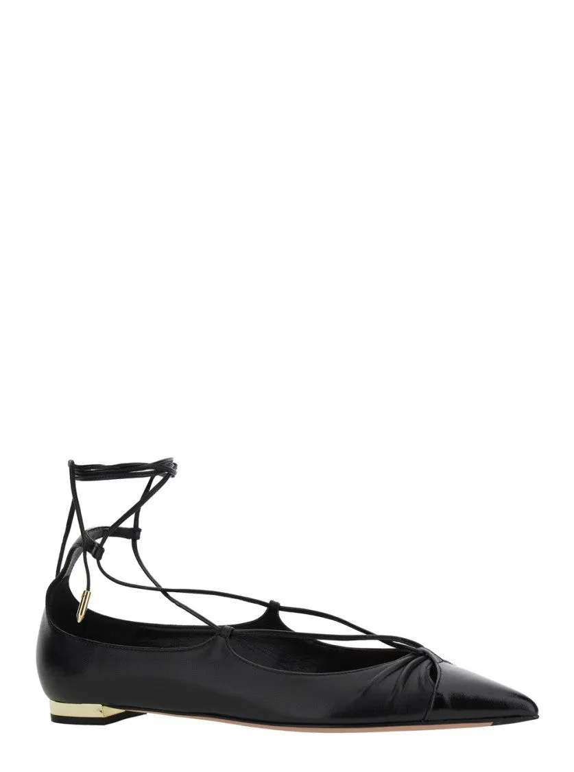 Black Gabi Flat