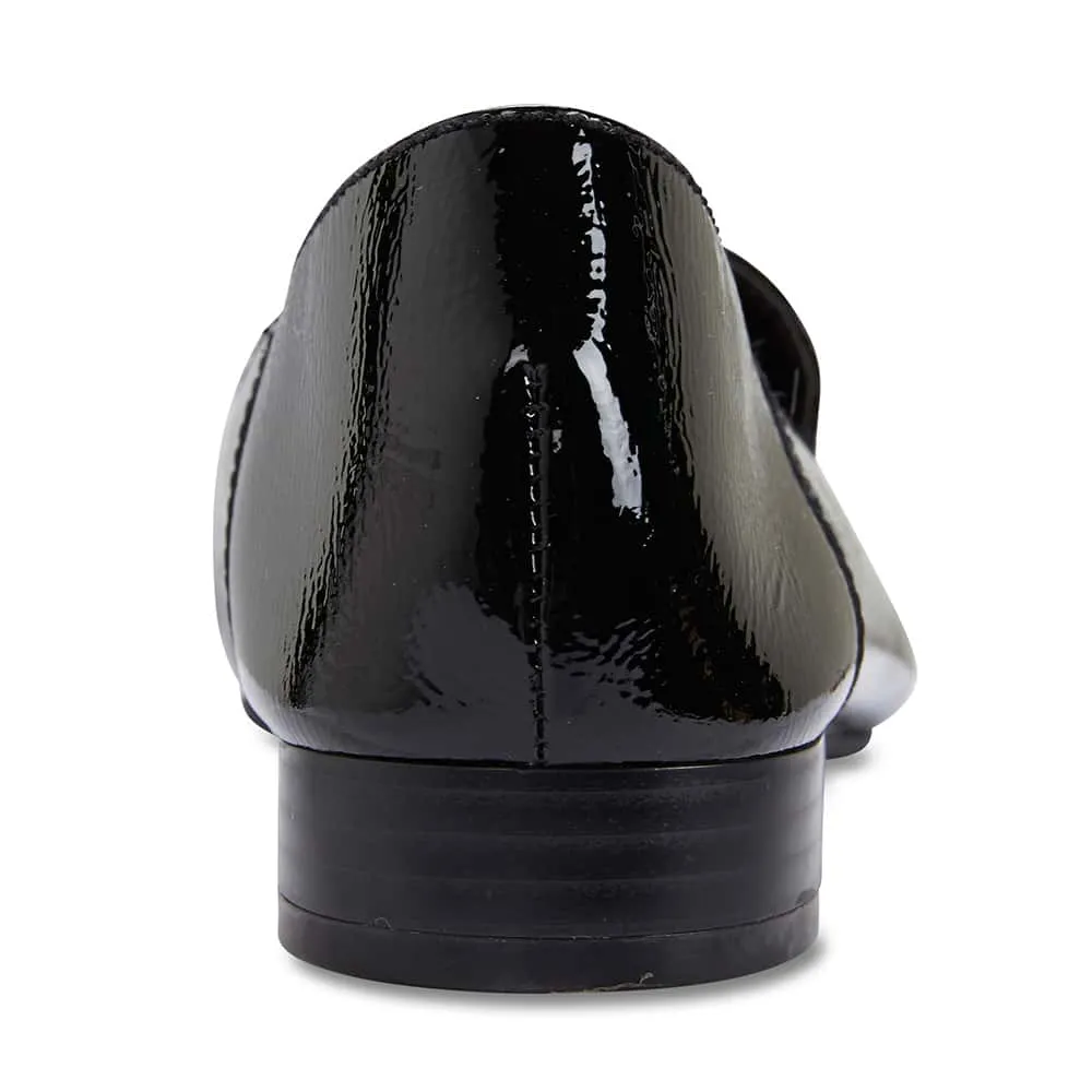 Braxton Loafer in Black Patent