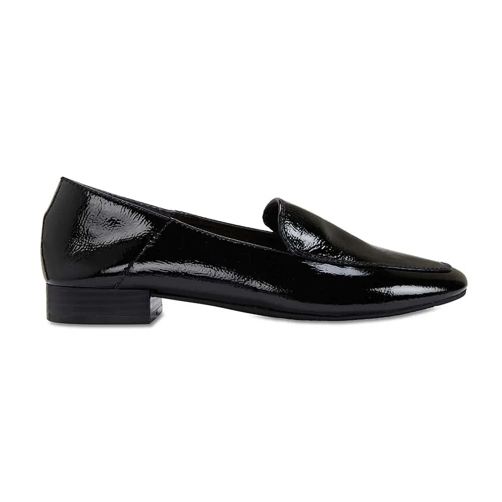 Braxton Loafer in Black Patent