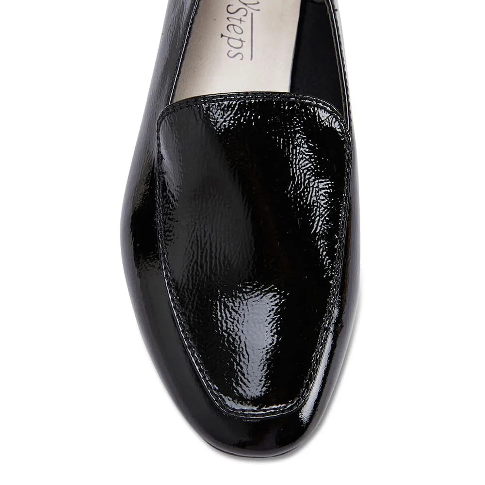 Braxton Loafer in Black Patent