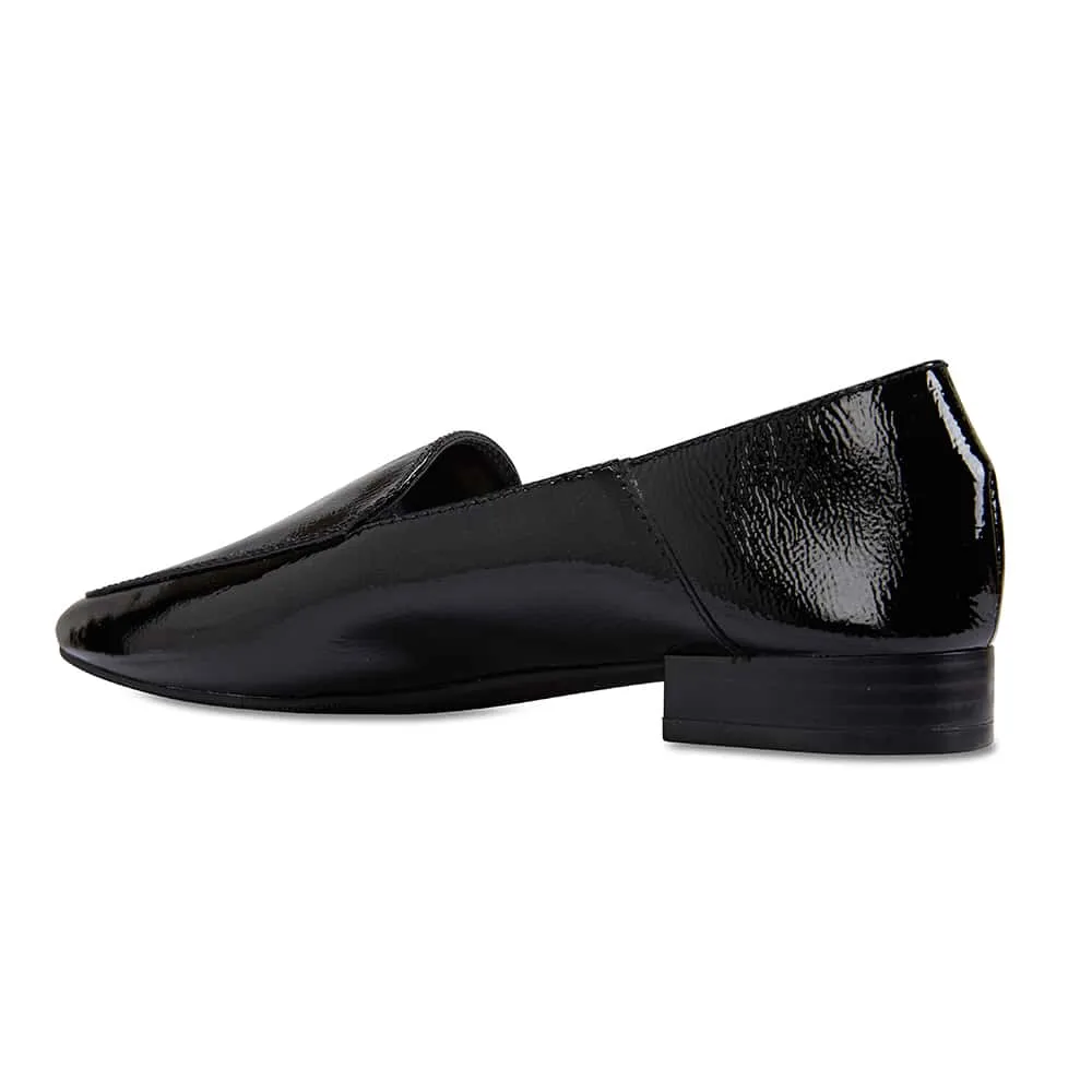 Braxton Loafer in Black Patent