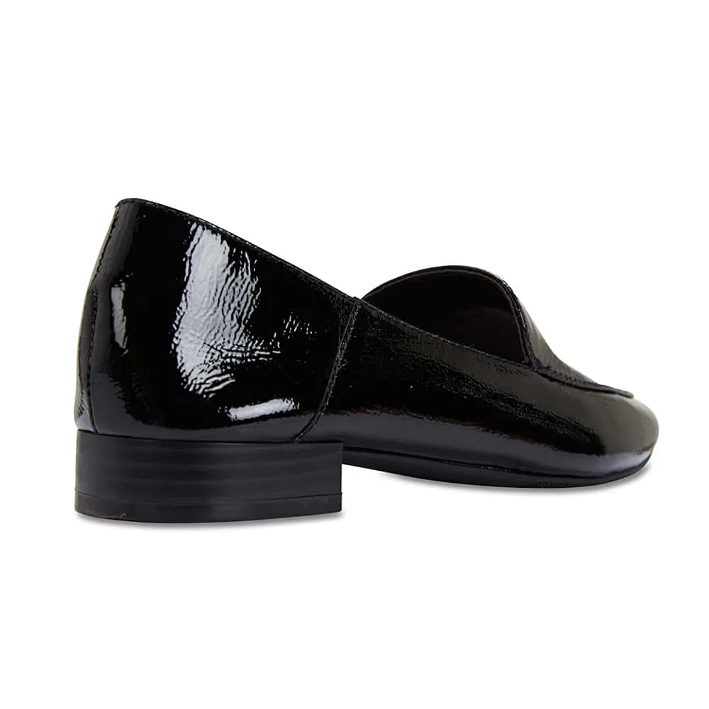 Braxton Loafer in Black Patent